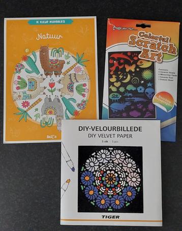 Mandela kleuren / verlours kleurplaat / scratch tekenen beschikbaar voor biedingen