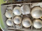kerstballen wit, Ophalen of Verzenden, Zo goed als nieuw