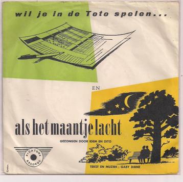 Idem en Dito- Als het maantje Lacht beschikbaar voor biedingen