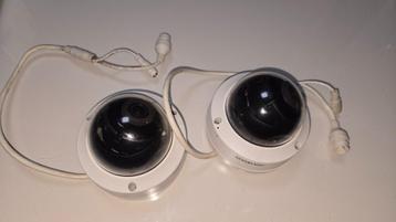 2x hikvision 8mp 2.8mm poe  type ds-2cd2185fwd-l  beschikbaar voor biedingen