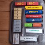 CONHTAINERS H0-1-87 DIVERSEN PER STUK, Ophalen of Verzenden, Zo goed als nieuw, Gelijkstroom of Wisselstroom, Overige merken