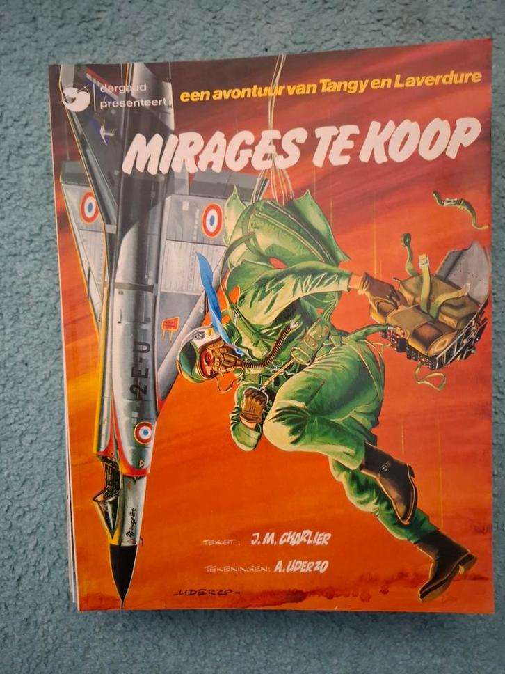 Stripboek - Tanguy en Laverdure, Boeken, Stripboeken, Gelezen, Eén stripboek, Ophalen of Verzenden