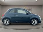 Fiat 500 1.0 Hybrid Dolcevita 2021 BLAUW | Panoramadak | App, Auto's, Gebruikt, Euro 6, Leder en Stof, Origineel Nederlands