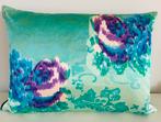 DESIGNERS GUILD kussen met borduur 60 x 45 cm, Ophalen of Verzenden, Zo goed als nieuw, Groen, Rechthoekig