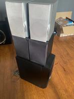 4 luidsprekers en subwoofer, Ophalen of Verzenden, Zo goed als nieuw, Overige typen, Sony