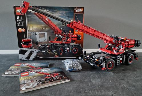 Lego 42082 – Technic Kraan voor alle Terreinen, Kinderen en Baby's, Speelgoed | Duplo en Lego, Zo goed als nieuw, Lego, Complete set
