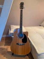 Fazley western gitaar incl. capo en tas, Muziek en Instrumenten, Snaarinstrumenten | Gitaren | Akoestisch, Ophalen, Zo goed als nieuw