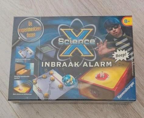 X-Science Inbraak Alarm - Nieuw in Doos!, Kinderen en Baby's, Speelgoed | Educatief en Creatief, Nieuw, Elektronica, Ontdekken