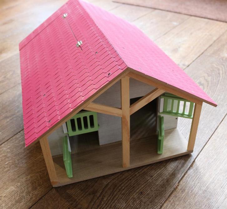 Manege hout, Kinderen en Baby's, Speelgoed | Houten speelgoed, Zo goed als nieuw, Ophalen of Verzenden