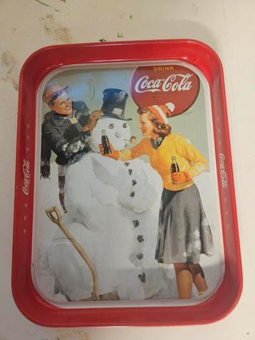 Vintage Coca-Cola Dienblad Kerstmis beschikbaar voor biedingen