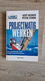Projectmatig werken Wijnen Storm, Ophalen of Verzenden, Nieuw