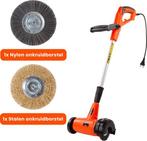 kibani elektrische onkruidborstel 400w inclusief 2 borstels