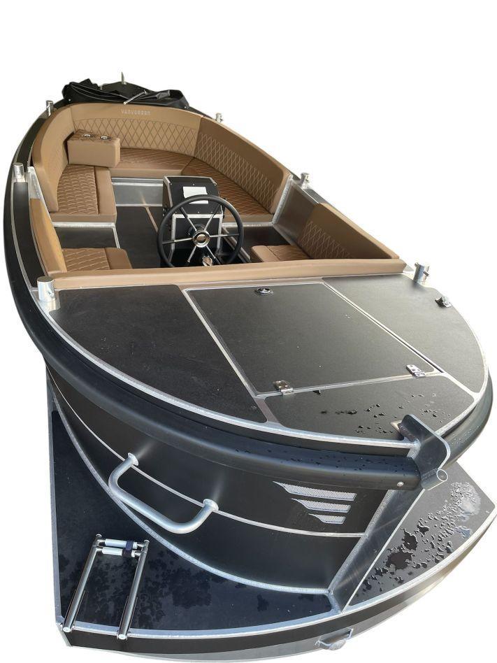 Van vossen 550 e sloep, Watersport en Boten, Sloepen, Nieuw, 3 tot 6 meter, Overige brandstoffen, Aluminium