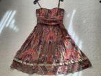 Prachtige silk off schouder jurk van Ted Baker, 3(40-42)., Kleding | Dames, Jurken, Ted Baker, Maat 38/40 (M), Ophalen of Verzenden