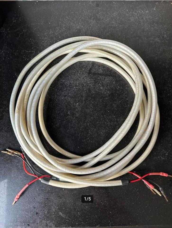 Luidsprekerkabels The Chord Company Carnival SilverScreen, Audio, Tv en Foto, Audiokabels en Televisiekabels, Gebruikt, Luidsprekerkabel