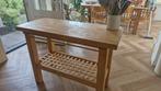 Keukeneiland ikea. Sitetable. Werkblad hout., Huis en Inrichting, Ophalen, Gebruikt, 100 tot 150 cm, Rechthoekig