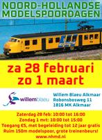 Noord-Hollandse Modelspoordagen 2026 - Treinenbeurs!, Overige merken, Gelijkstroom, Overige typen, Analoog