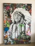 Albenfactory New York Indiaan USA canvas doek groot!!, Ophalen