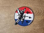 Patch Embleem Badge Normandie Normandy D-Day 80th Airborne, Ophalen of Verzenden, Landmacht, Nederland, Embleem of Badge