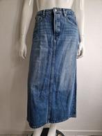 Massimo Dutti lange denim rok met split. Maat 42,, Massimo Dutti, Blauw, Nijmegen, Ophalen of Verzenden