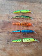 5 nieuwe 2 delige jointed swimbaits. Top kunstaas set, Watersport en Boten, Hengelsport | Roofvissen, Nieuw, Complete set, Ophalen of Verzenden