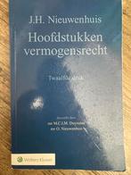 Hoofdstukken vermogensrecht - J.H. Nieuwenhuis, Ophalen of Verzenden, Gamma, Gelezen, WO