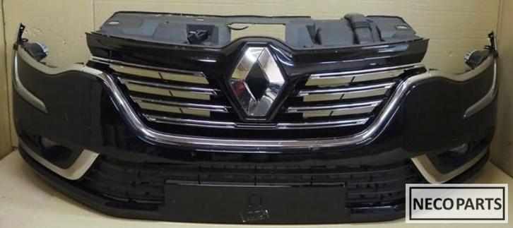 VOORBUMPER RENAULT TALISMAN BUMPER GRILL LED ORIGINEEL, Auto-onderdelen, Carrosserie en Plaatwerk, Renault, Gebruikt, Ophalen of Verzenden
