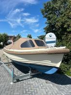 Zeer nette Interboat 17 met zonnedek en 16pk Vetus diesel, Watersport en Boten, Sloepen, Ophalen, 10 tot 30 pk, Gebruikt, Binnenboordmotor