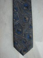 Bruin blauw bewerkte stropdas, Kleding | Heren, Stropdassen, Gedragen, Met patroon, Ophalen of Verzenden, Westbury
