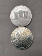 Wiener Philharmoniker Zilver - Tube met 20 munten, Ophalen of Verzenden, Zilver