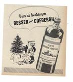 Voor de feestdagen BESSEN van COEBERGH Schiedam 1951, Verzamelen, Merken en Reclamevoorwerpen, Overige typen, Zo goed als nieuw