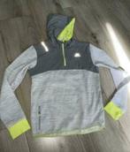 Kalenji 146 152 sportshirt trui geel grijs atletiek, Verzenden, Zo goed als nieuw, Jongen, Sport- of Zwemkleding