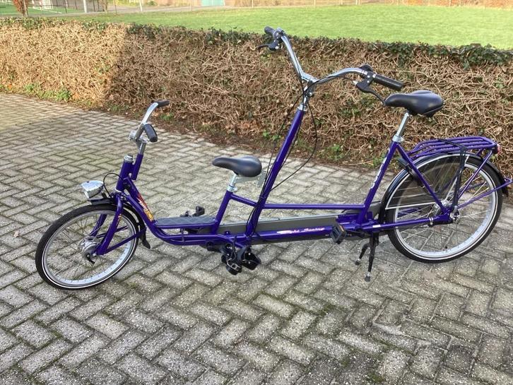 zeer nette nijland nindo, Fietsen en Brommers, Fietsen | Tandems, Gebruikt, Minder dan 10 versnellingen, Ophalen of Verzenden