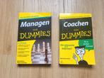 Managen en Coachen voor Dummies samen 9,50 euro, Gelezen, Ophalen of Verzenden, Management, Bob Nelson; Peter Economy