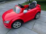 Rode Audi TT RS Plus kinderauto, Ophalen of Verzenden, Gebruikt