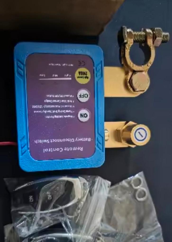 Accu Hoofdstroomschakelaar met Afstandsbediening Schakelaar, Auto-onderdelen, Accu's en Toebehoren, Alfa Romeo, Amerikaanse onderdelen