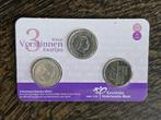 Coincard - 3 Vorstinnen Kwartjes, Postzegels en Munten, Munten | Nederland, Setje, Ophalen of Verzenden, Koningin Juliana, 25 cent