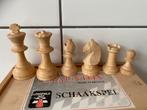 Vintage Staunton Schaakset - Koningshoogte 7,5 cm, Hobby en Vrije tijd, Een of twee spelers, Ophalen of Verzenden, Gebruikt