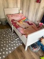 Te koop meegroei bed van Ikea met een net matras, Huis en Inrichting, Ophalen of Verzenden, Eenpersoons, Hout