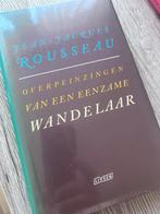 JEAN-JACQUES ROUSSEAU lj Veen OVERPEINZINGEN WANDELAAR, Ophalen of Verzenden, Gelezen, Nederland