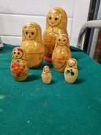 matroeska's 6 stuks hout, Verzamelen, Poppen, Ophalen of Verzenden, 'T Olde Gre-j, Info@toldegrej.nl, Endepoelstraat 20f Didam