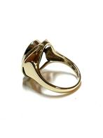 8k gouden ring met een camee, Sieraden, Tassen en Uiterlijk, Ringen, 18 tot 19, -, -, Ophalen of Verzenden