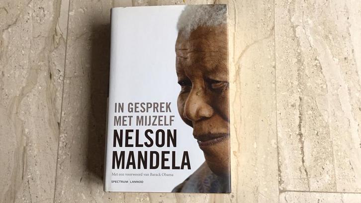 Nelson  Mandela in gesprek met mijzelf., Boeken, Biografieën, Zo goed als nieuw, Ophalen of Verzenden