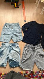 H&m shorts korte broek longsleeve maat 134 140 blauw, Ophalen of Verzenden, Zo goed als nieuw, Jongen
