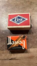 Twee antieke doosjes dip pennen kroontjespennen, Antiek en Kunst, Antiek | Kantoor en Zakelijk, Ophalen of Verzenden