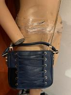 Elisabetta Franchi tas blauw goud origineel zgan, G, Blauw, G, T