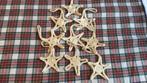 Vintage kersthangers ster van naturel touw / 9, Diversen, Kerst, Ophalen of Verzenden, Zo goed als nieuw