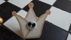 Nachtlampje hout Jip en Janneke kroontje goud/ivoor lamp, Kinderen en Baby's, Kinderkamer | Inrichting en Decoratie, Ophalen of Verzenden
