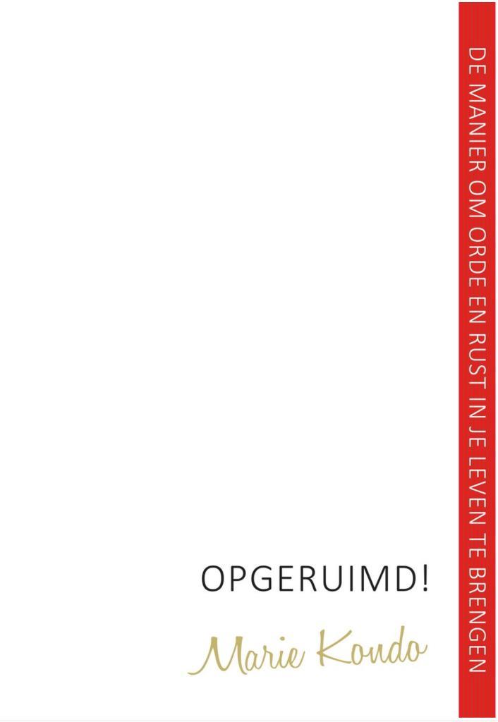 Opgeruimd! (Marie Kondo), Boeken, Advies, Hulp en Training, Zo goed als nieuw, Ophalen of Verzenden