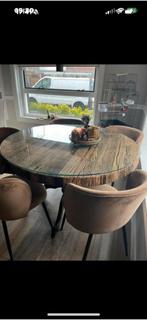 5 eethoekstoelen, Ophalen of Verzenden